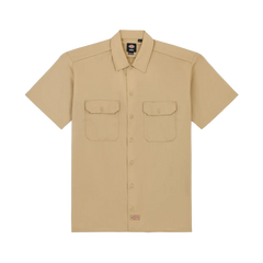 Dickies Short Sleeve Work Shirt- Khaki