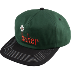 Baker Daisy Snapback - Green/Black