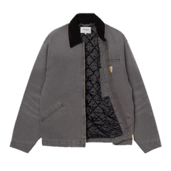 Carhartt WIP OG Detroit Jacket - Graphite/Black Stone Canvas