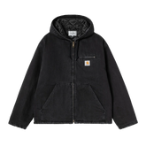 Carhartt WIP Cleveland Jacket - Black Stone Wash