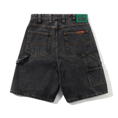 Butter Goods Weathergear Heavy Weight Denim Shorts - Gun Metal