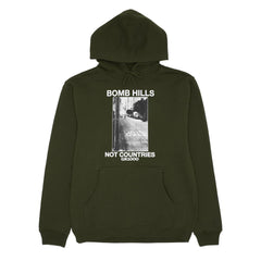 GX1000 Bomb Hills Not Countries Hoodie - Green/White