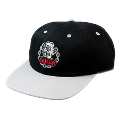Baker Chain Snapback - Black