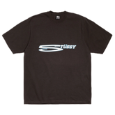 Stussy Stretch Pigment Dyed Tee - Faded Black