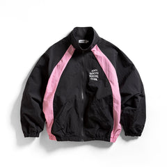 Black/Pink Track Jacket