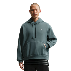Nike SB Embroidered Hoodie - Mineral Slate/White