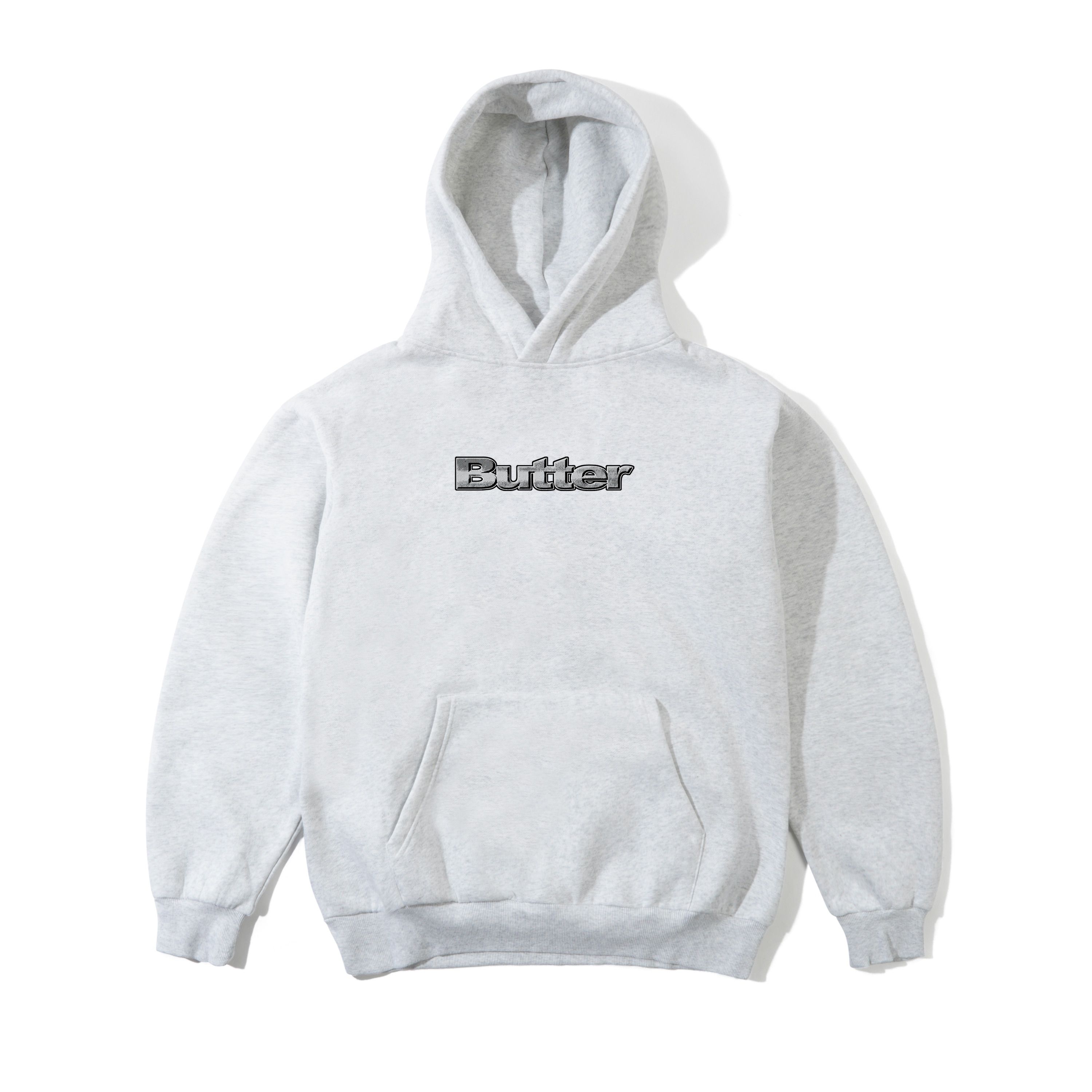Butter Goods Alloy Logo Hoodie - Ash