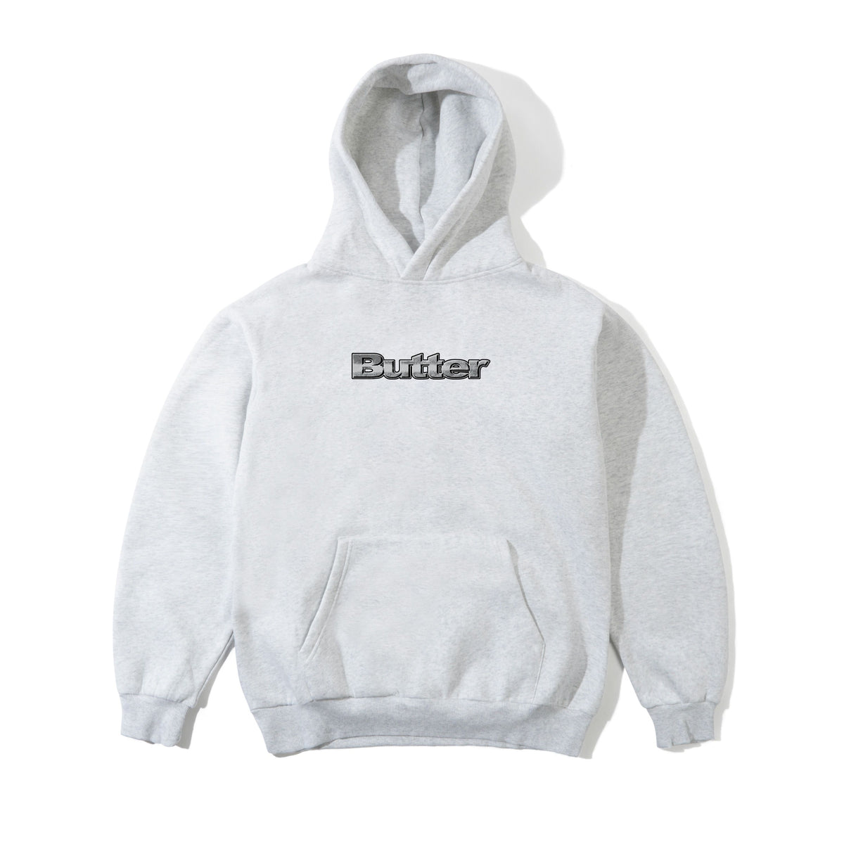 Butter Goods Alloy Logo Hoodie - Ash