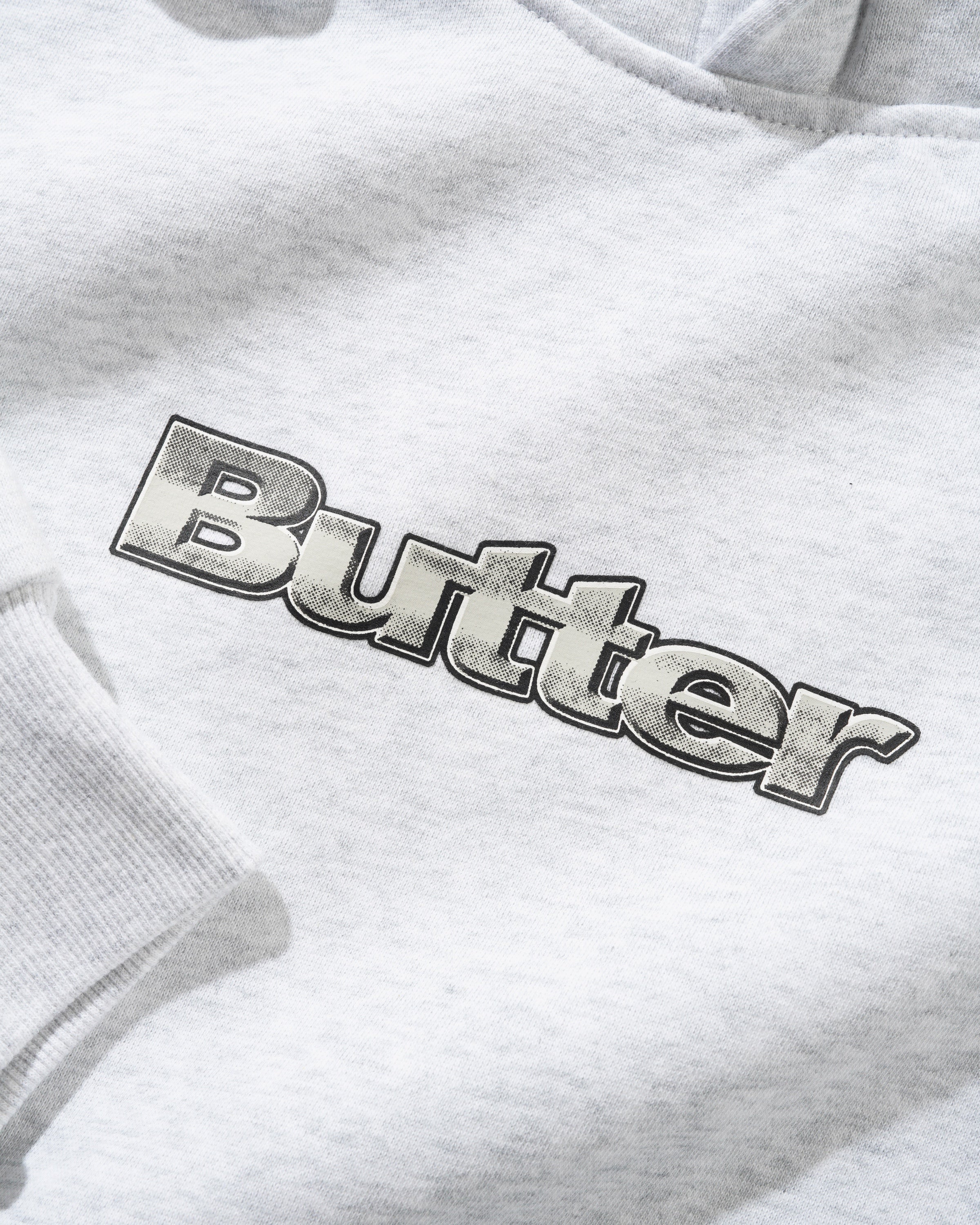 Butter Goods Alloy Logo Hoodie - Ash