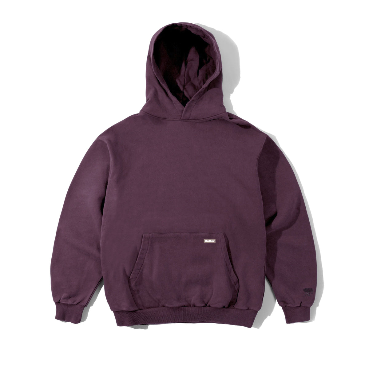 Butter Goods Basic Pullover Hoodie - Washed Plum
