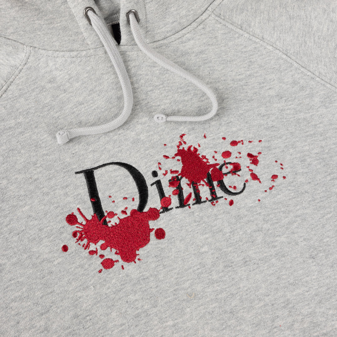 Dime Classic Bloody Hoodie - Heather Gray