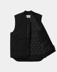 Carhartt WIP Classic Vest - Black Rigid