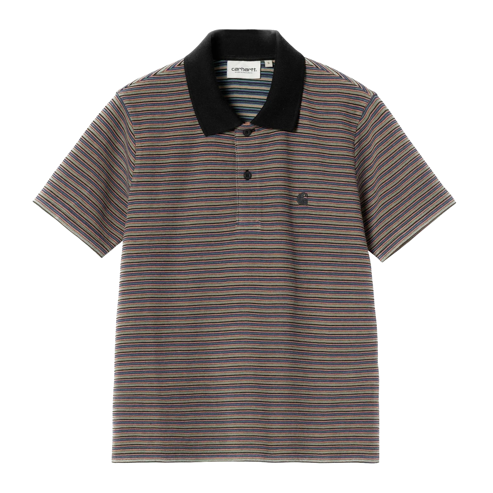 Carhartt WIP Women's Dion Stripe Polo - Lily