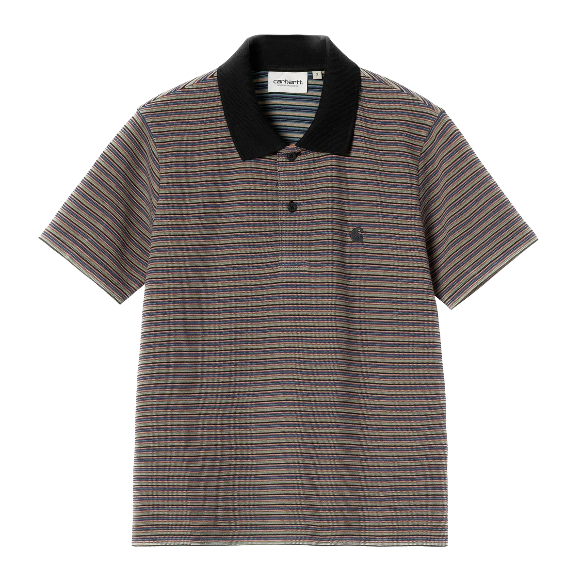 Carhartt WIP Women's Dion Stripe Polo - Lily