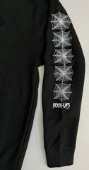 Hook-Ups Raven Hoodie - Black