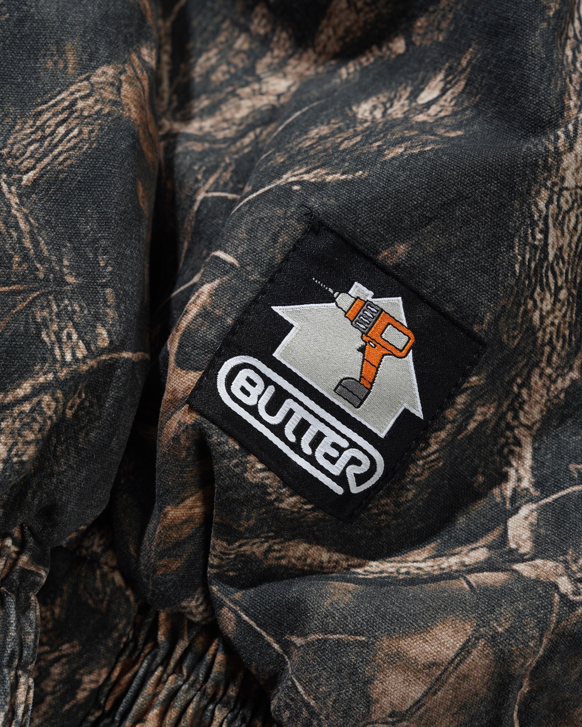 Butter Goods Insulated Work Jacket - Forest Camo