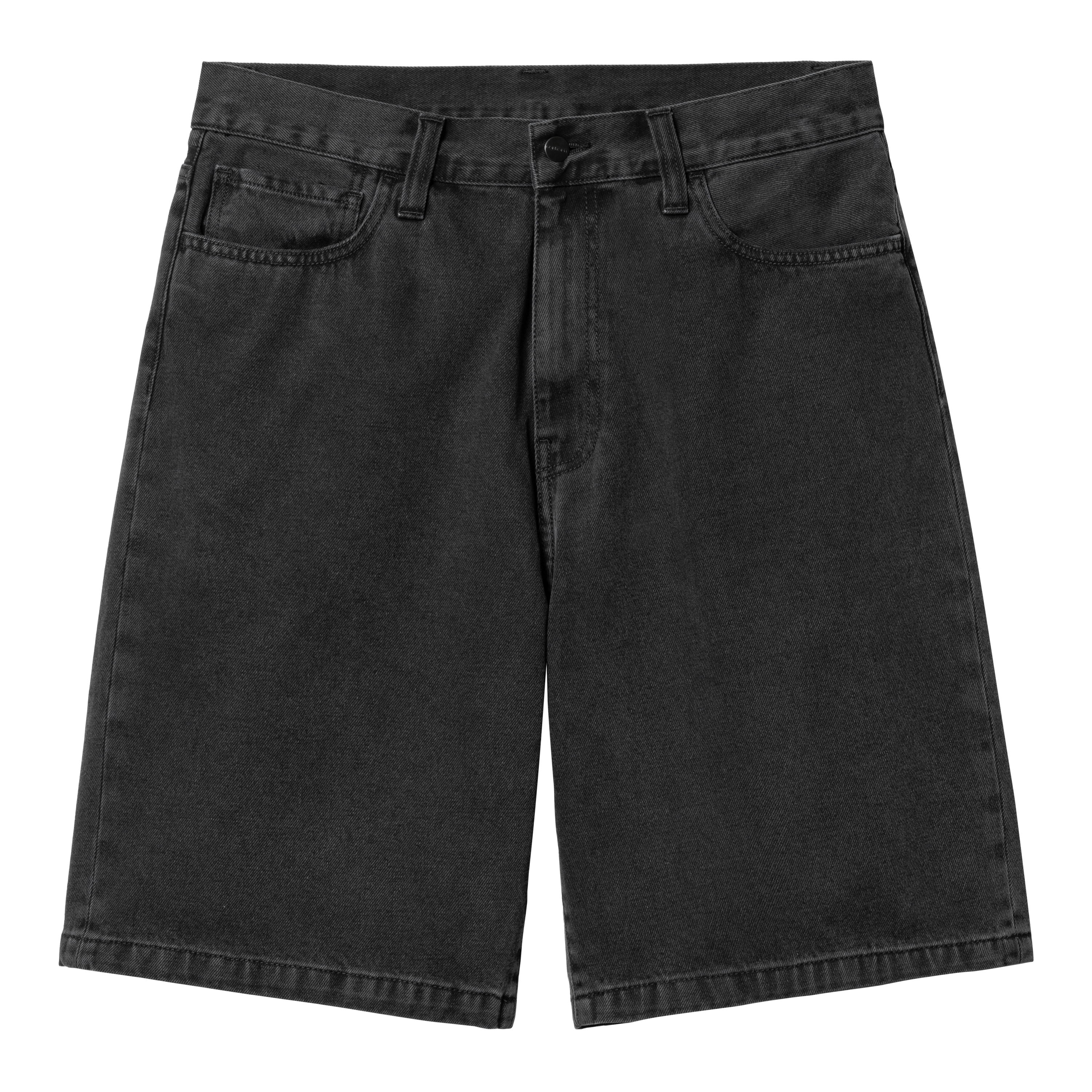 Carhartt WIP Landon Short - Black Stone Washed