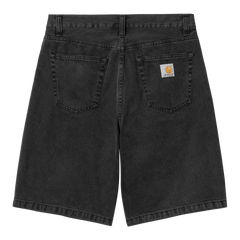 Carhartt WIP Landon Short - Black Stone Washed