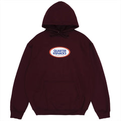 Quartersnacks Oval Hoodie - Maroon