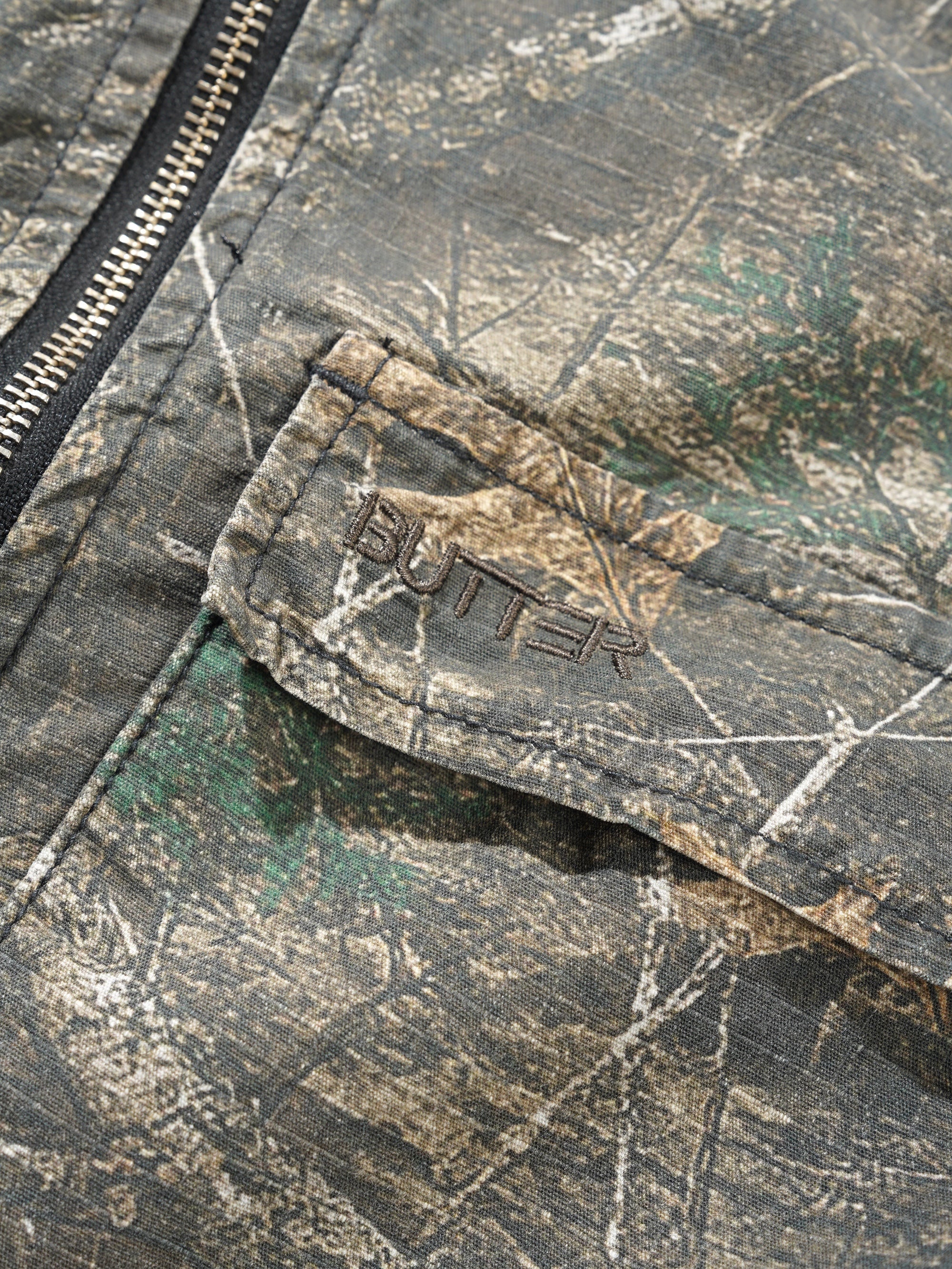 Butter Goods Ripstop Chore Jacket - Forest Camo
