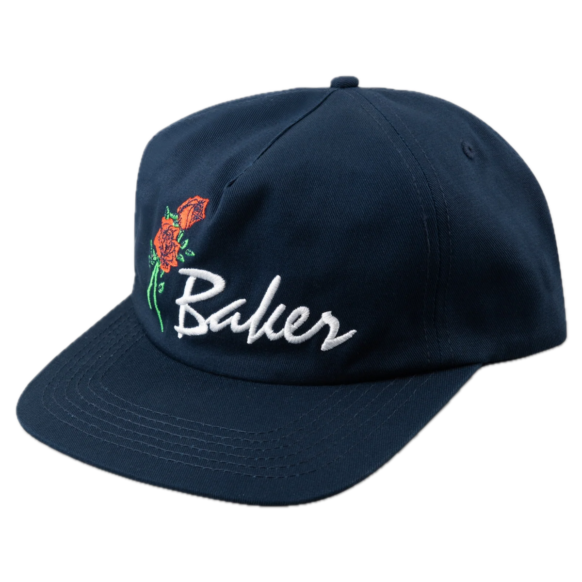 Baker Roses Snapback - Navy