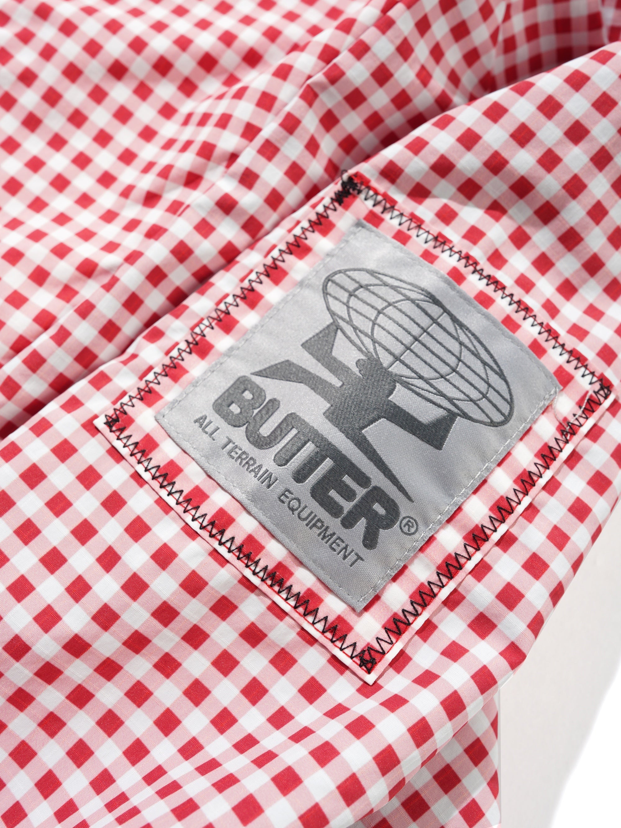 Butter Goods Terrain Anorak - Red Gingham