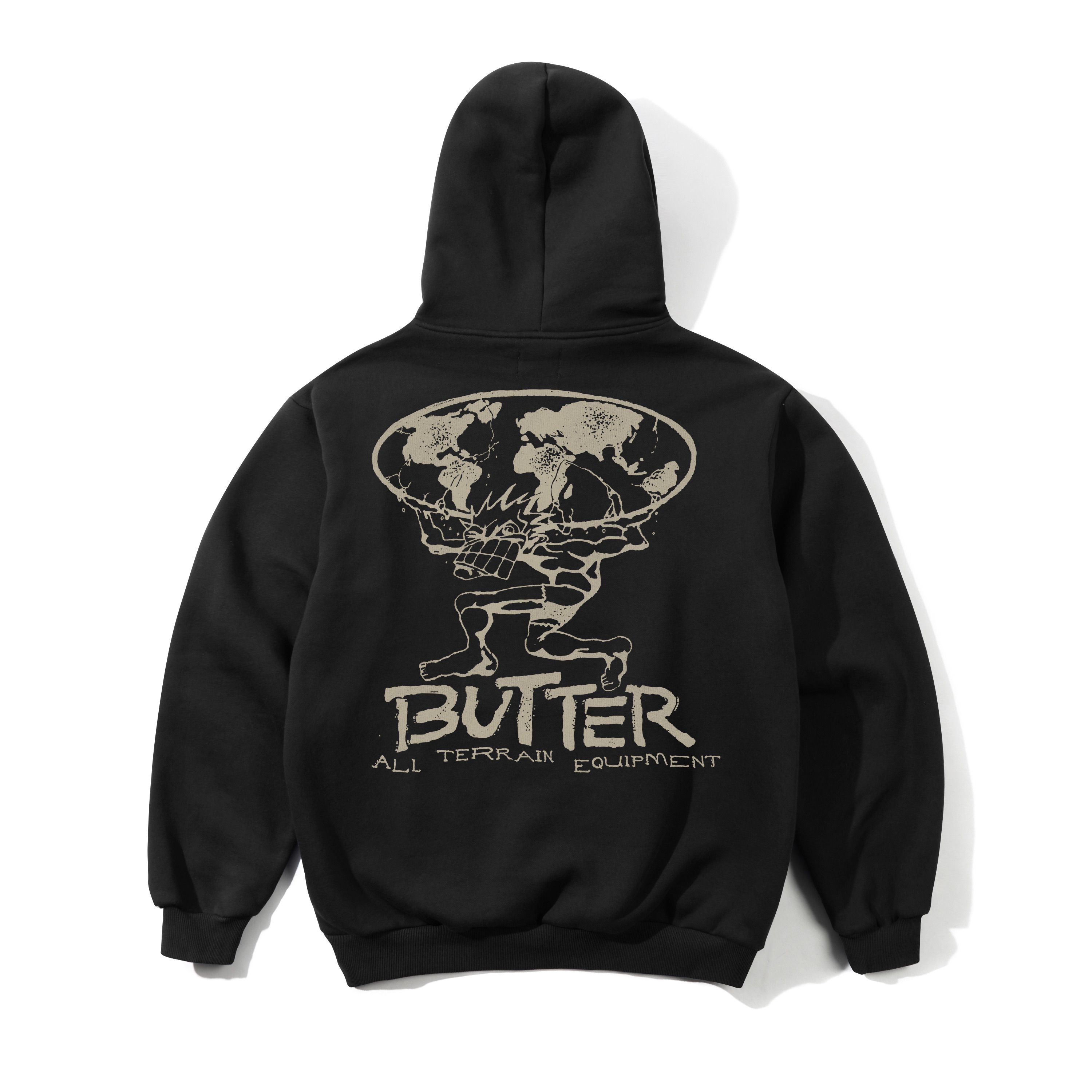 Butter Goods Terrain Hoodie - Black