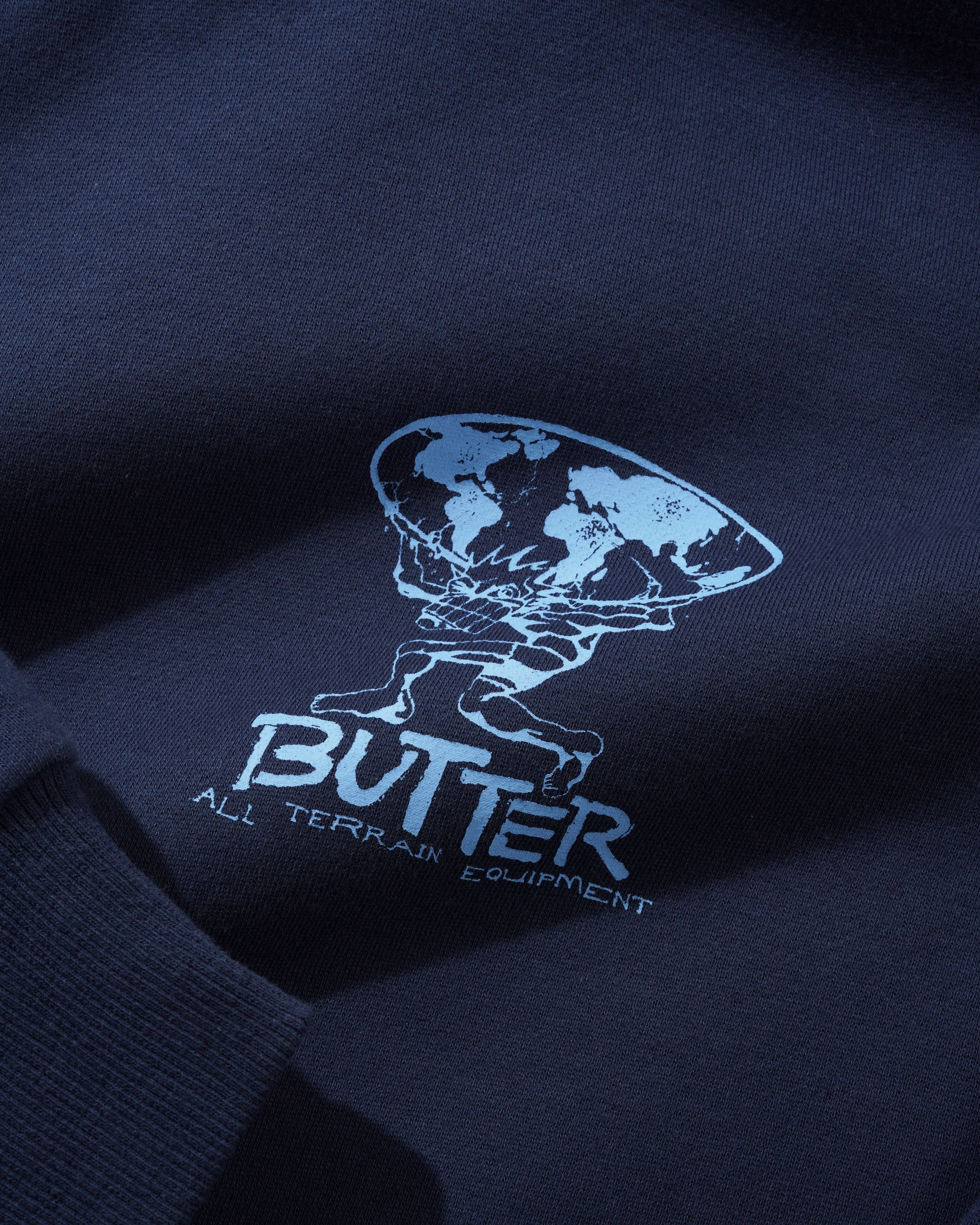 Butter Goods Terrain Hoodie - Navy