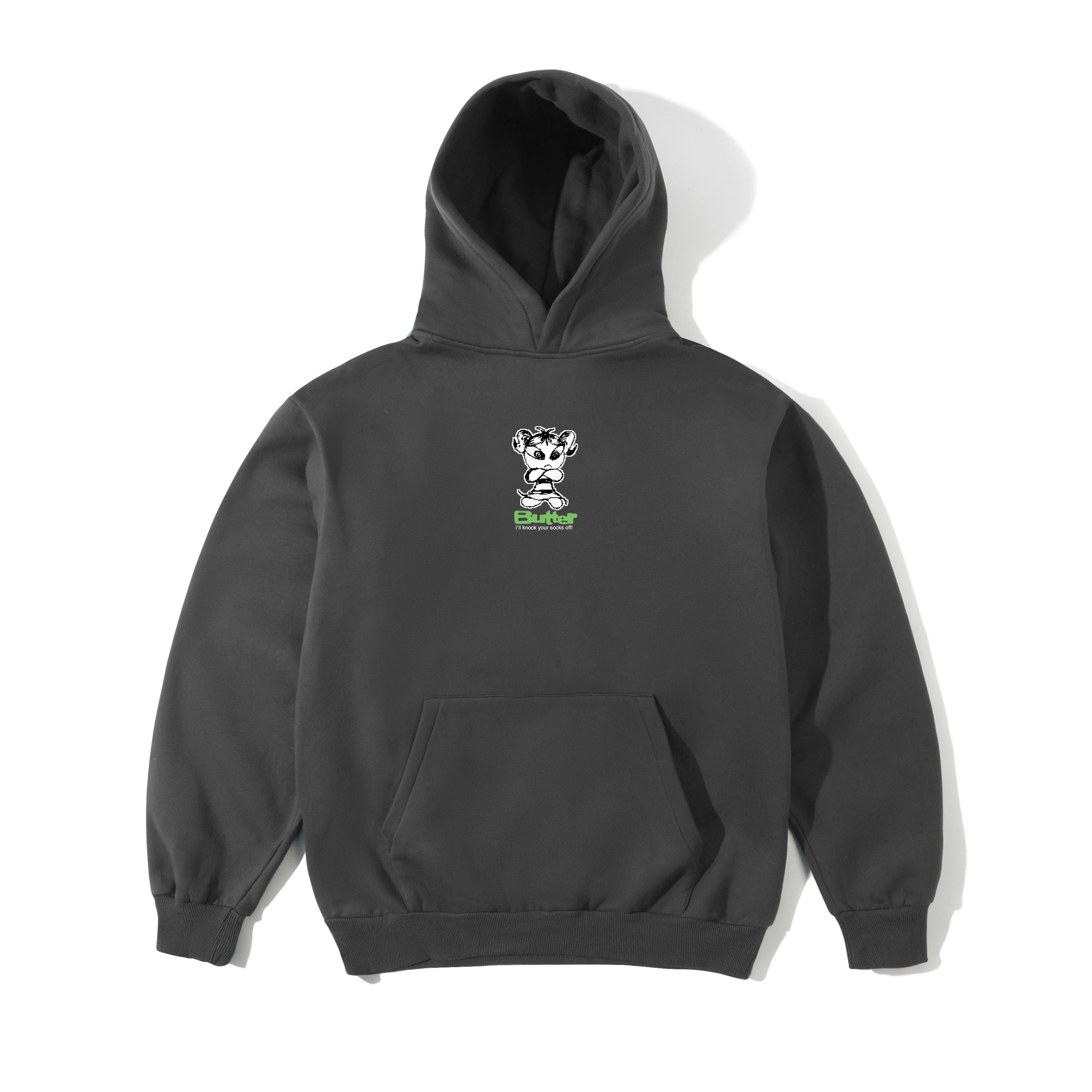 Butter Goods Vexed Hoodie - Charcoal