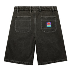 Butter Goods Work Shorts - Washed Black