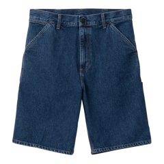 Carhartt WIP Single Knee Short - Blue Stone Washed