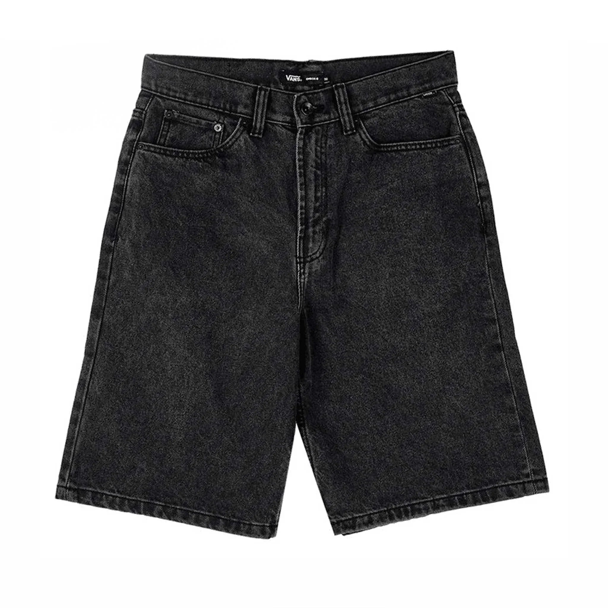 Vans Check 5 Baggy Short - Washed Black